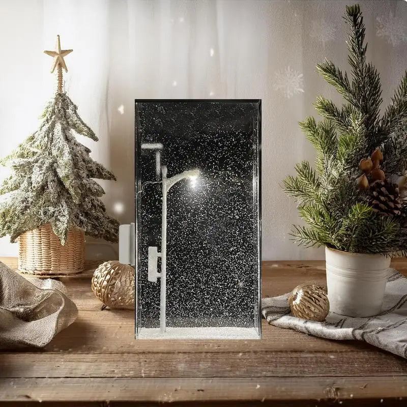 Handmade Snow Night Light